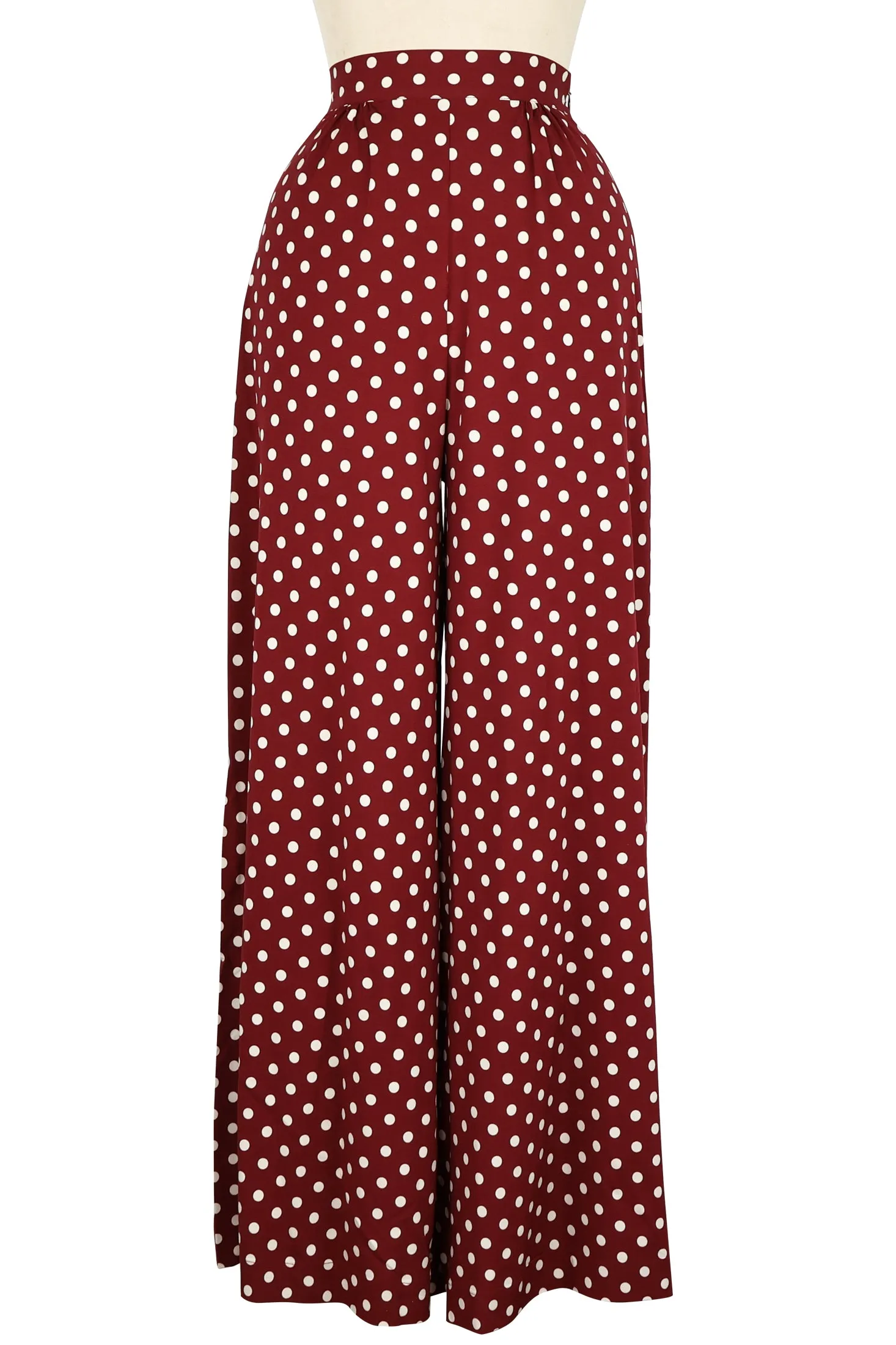 Belle Pants - Dubonnet Dots - Sale sold by Trashy Diva product image thumbnail 4