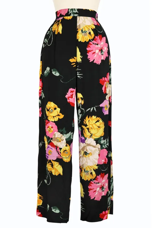 Lounge Pants - Museum Floral sold by Trashy Diva