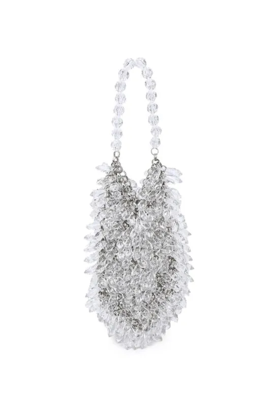 Moda Luxe Mariah Handbag - Silver sold by Trashy Diva