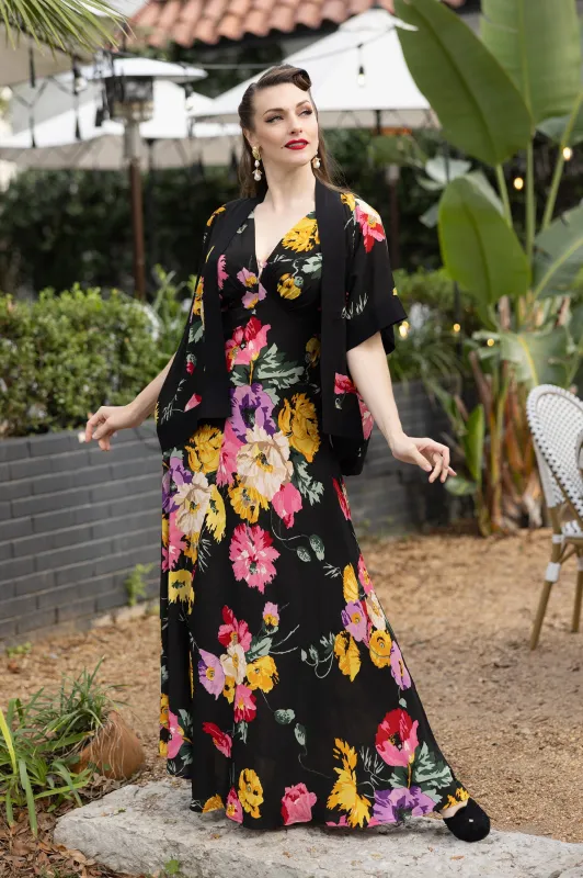 1920s Short Jacket - Museum Floral sold by Trashy Diva