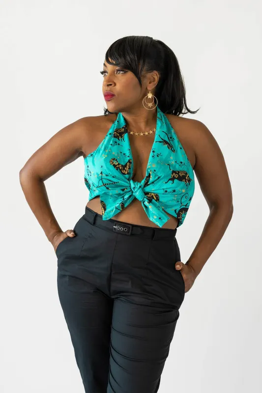 Halter Tie Top - Astrology - Final Sale sold by Trashy Diva