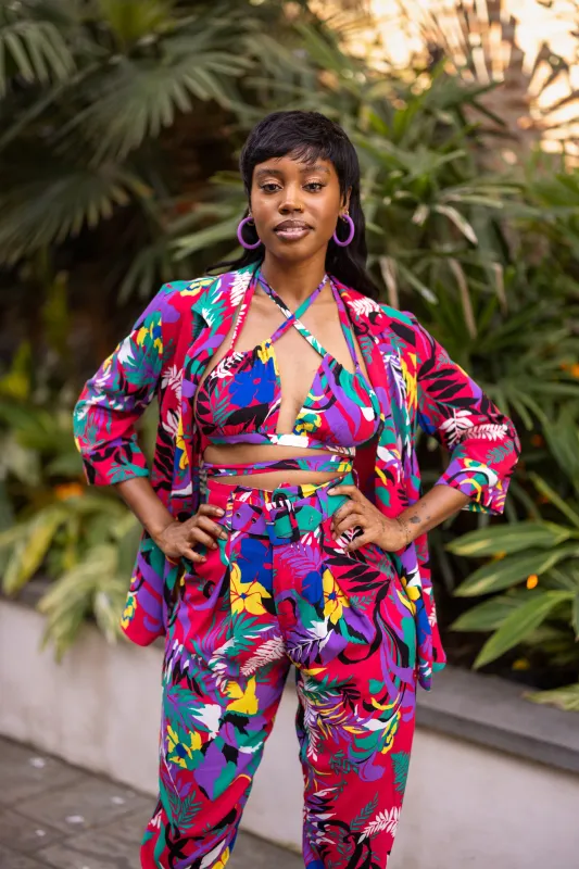 Esther Bra Top - Totally Tropical - Final Sale sold by Trashy Diva