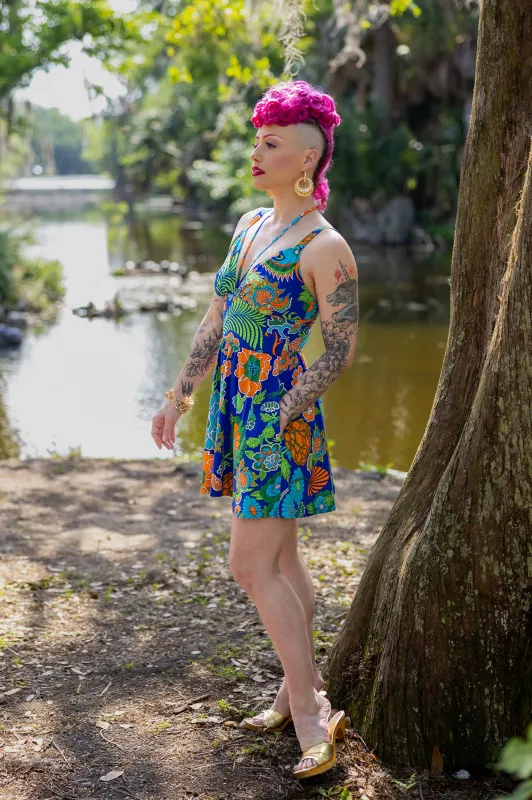 Minda Romper - Dragon Flower - Final Sale sold by Trashy Diva