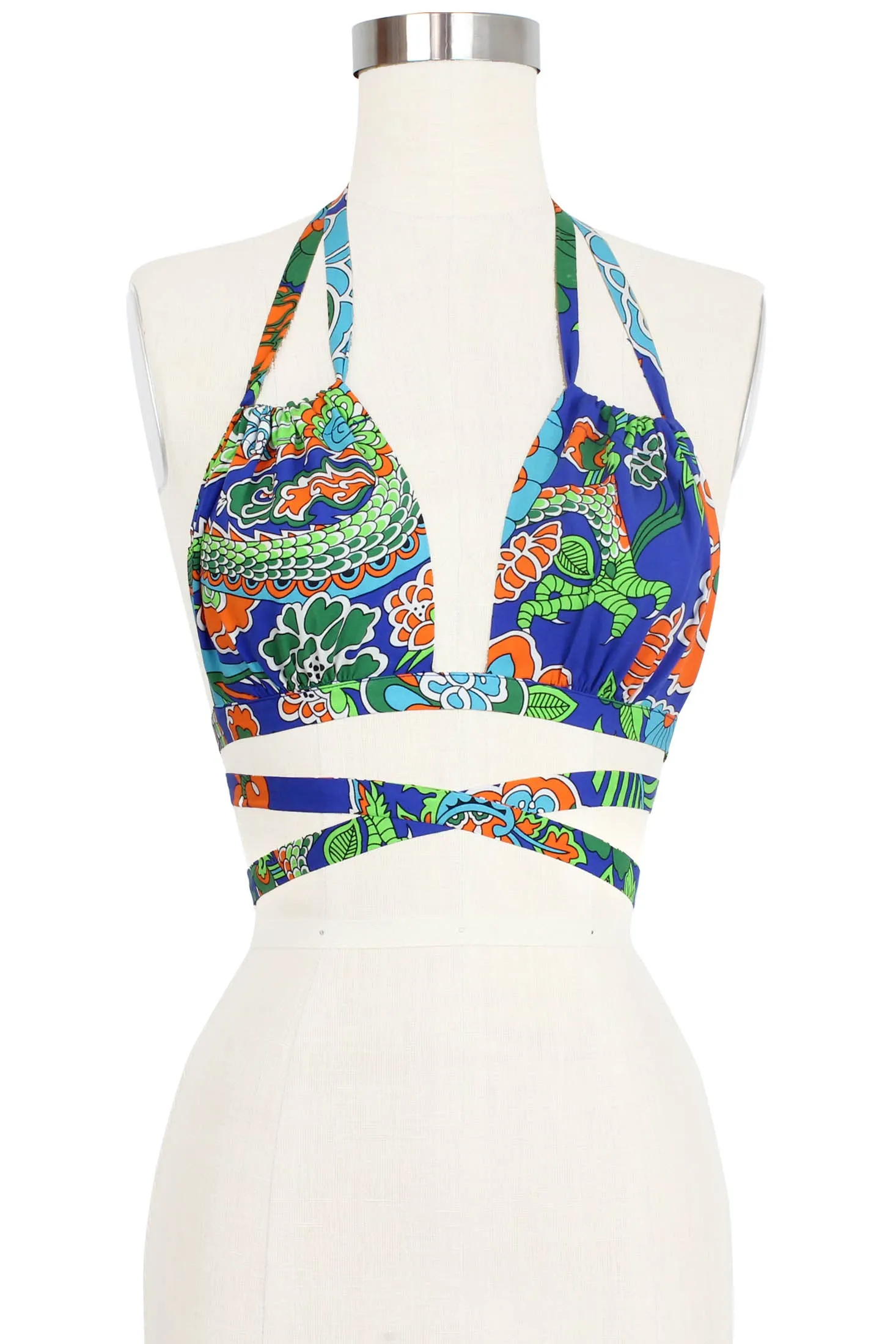 Esther Halter Top - Dragon Flower - Final Sale sold by Trashy Diva product image thumbnail 4