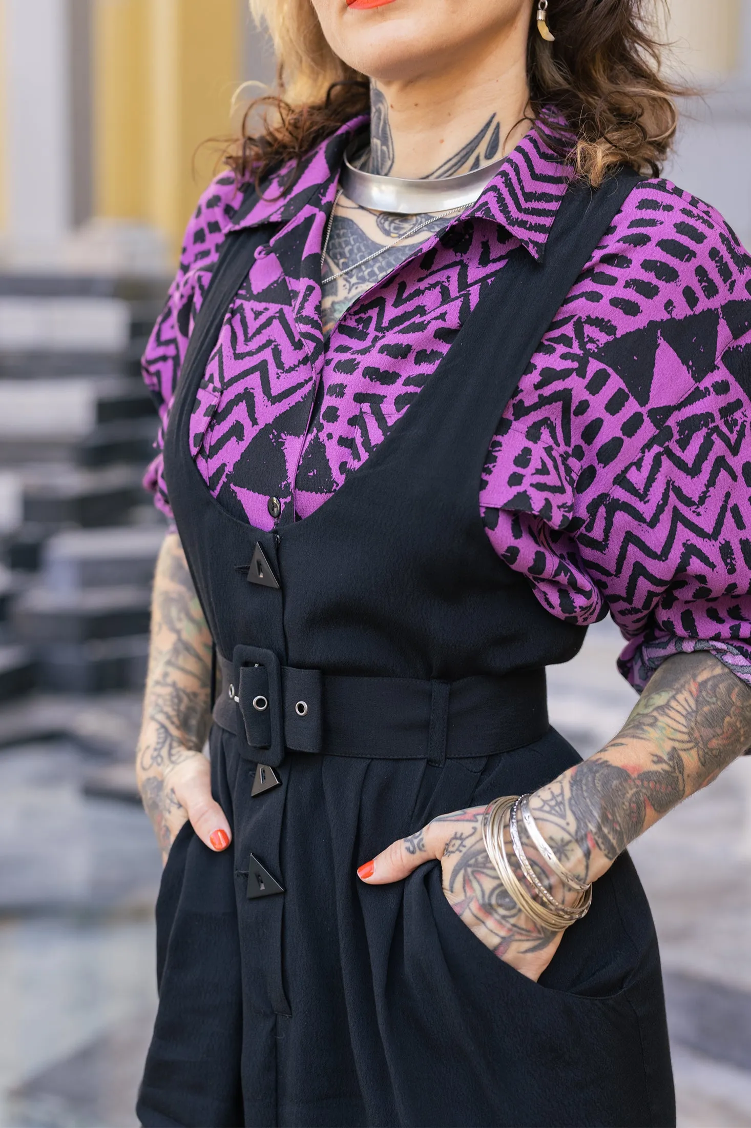 Bogart Blouse - Darkwave - Final Sale sold by Trashy Diva product image thumbnail 5
