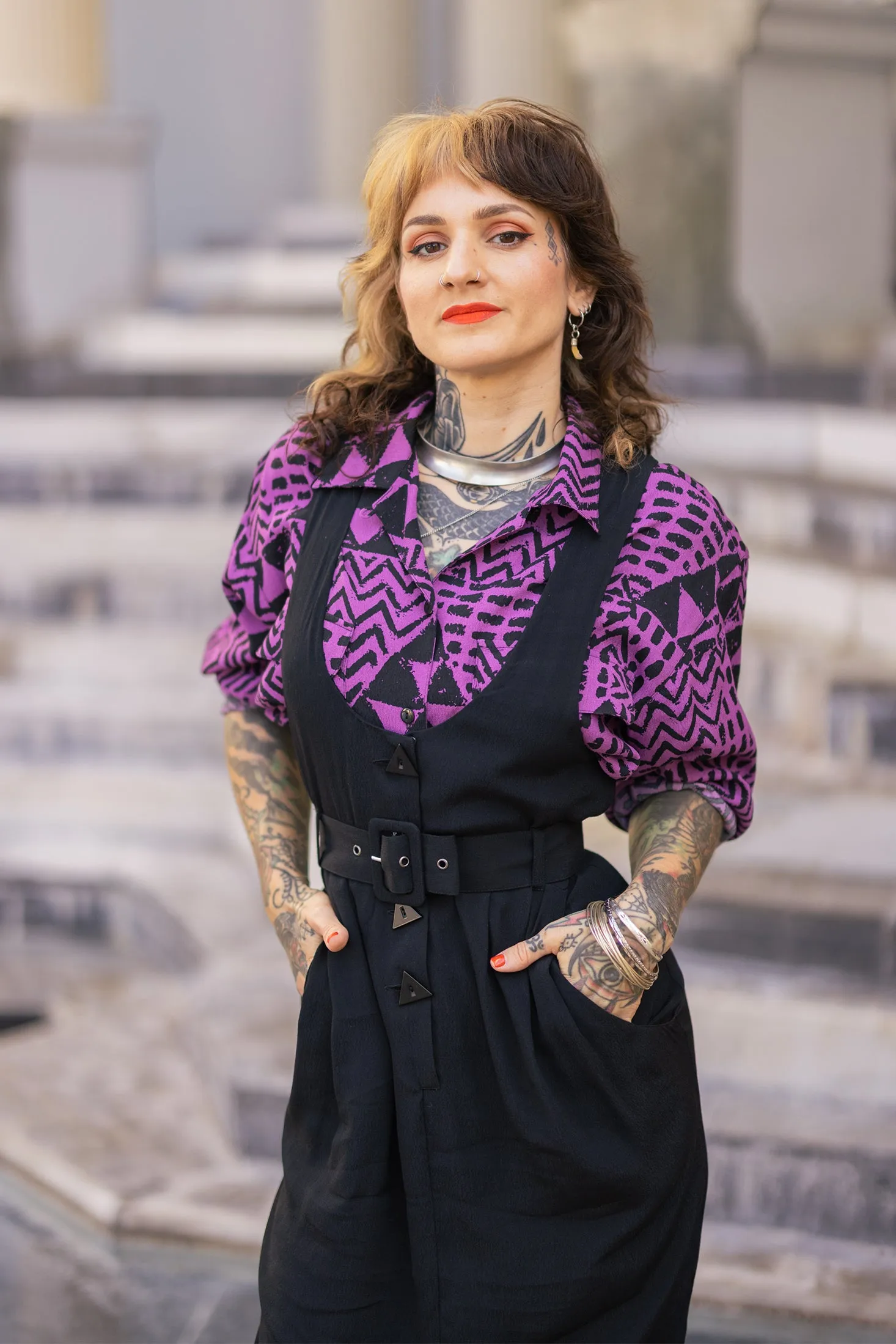 Bogart Blouse - Darkwave - Final Sale sold by Trashy Diva
