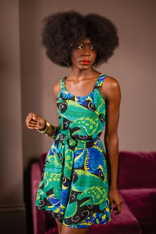 Annette Romper - Psychedelic Butterflies - Final Sale sold by Trashy Diva