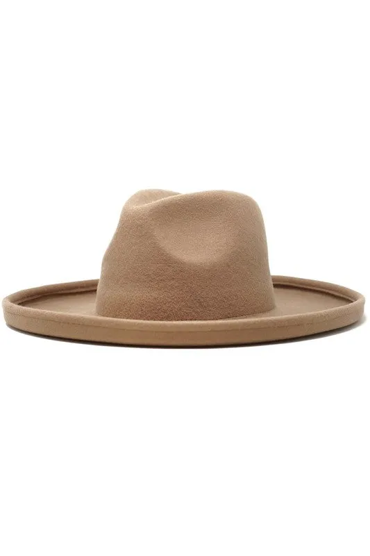 Olive & Pique Pencil Brim Wool Felt Rancher Hat sold by Trashy Diva product image thumbnail 4