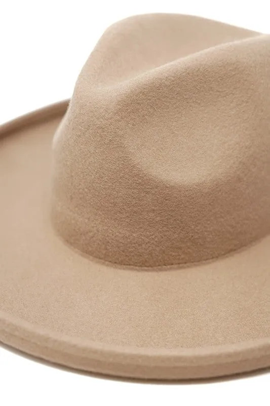 Olive & Pique Pencil Brim Wool Felt Rancher Hat sold by Trashy Diva product image thumbnail 2