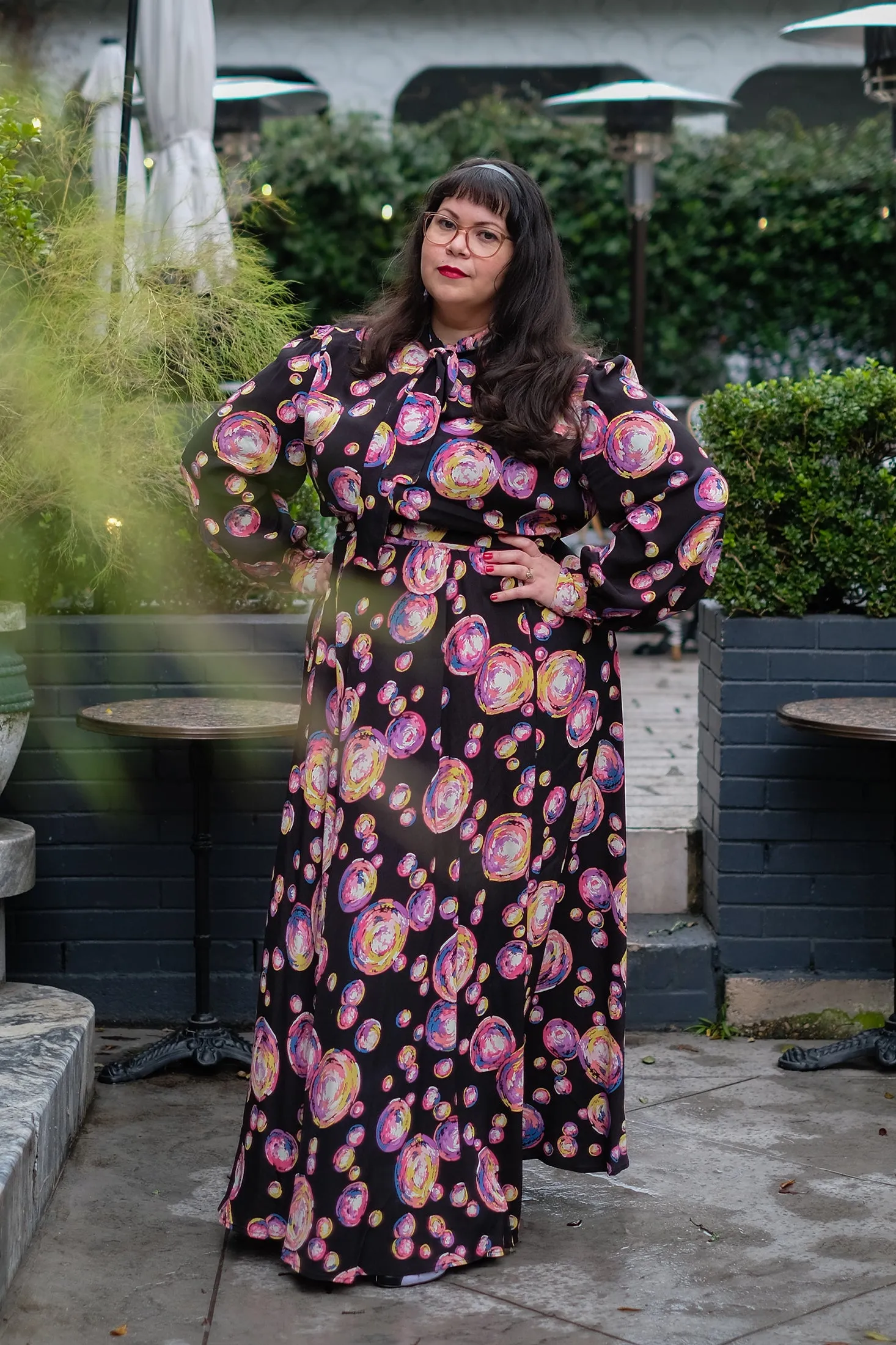 Secretary Blouse - Bubbles - Final Sale sold by Trashy Diva product image thumbnail 3