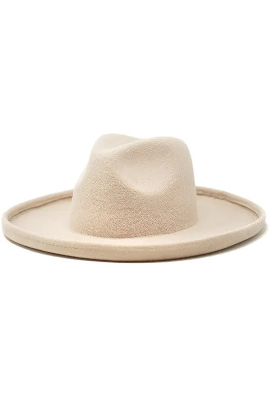 Olive & Pique Pencil Brim Wool Felt Rancher Hat sold by Trashy Diva