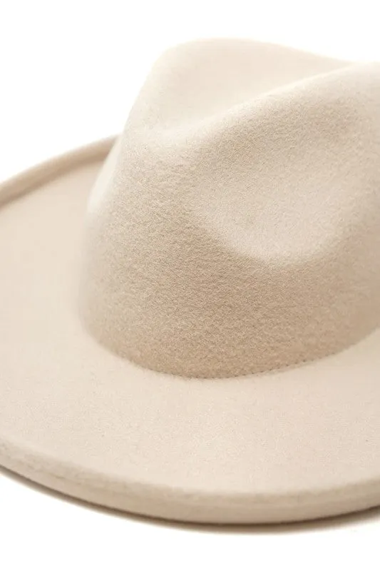 Olive & Pique Pencil Brim Wool Felt Rancher Hat sold by Trashy Diva product image thumbnail 3