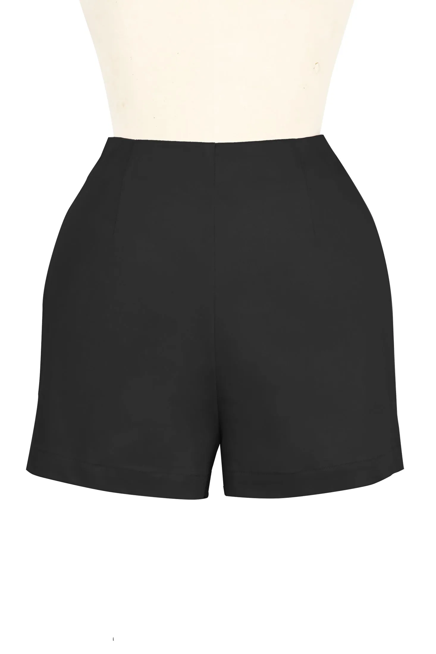 Hot Short - Black Stretch Cotton sold by Trashy Diva