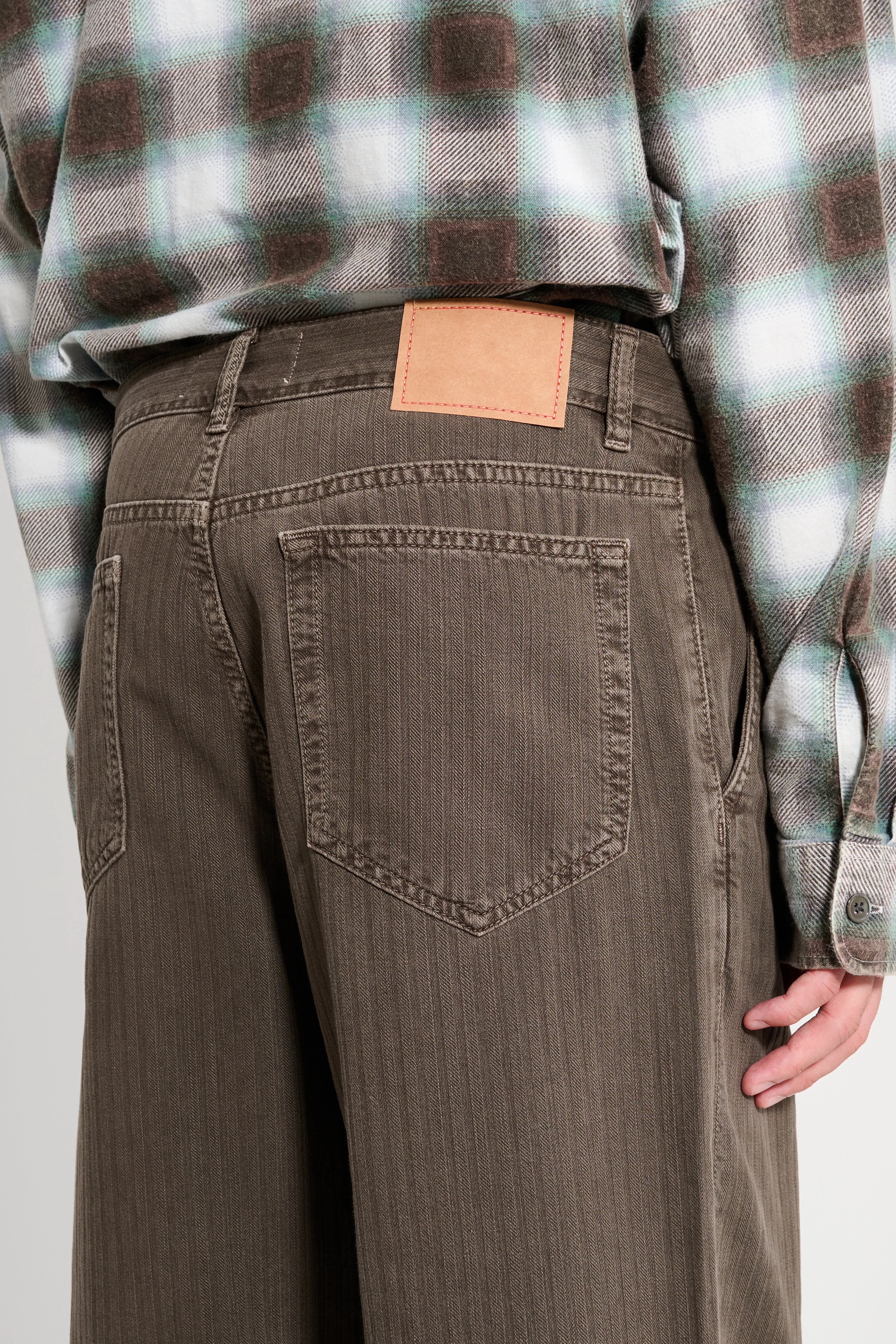 Jeanerica Genua Chevron Brown sold by Tres Bien product image thumbnail 4