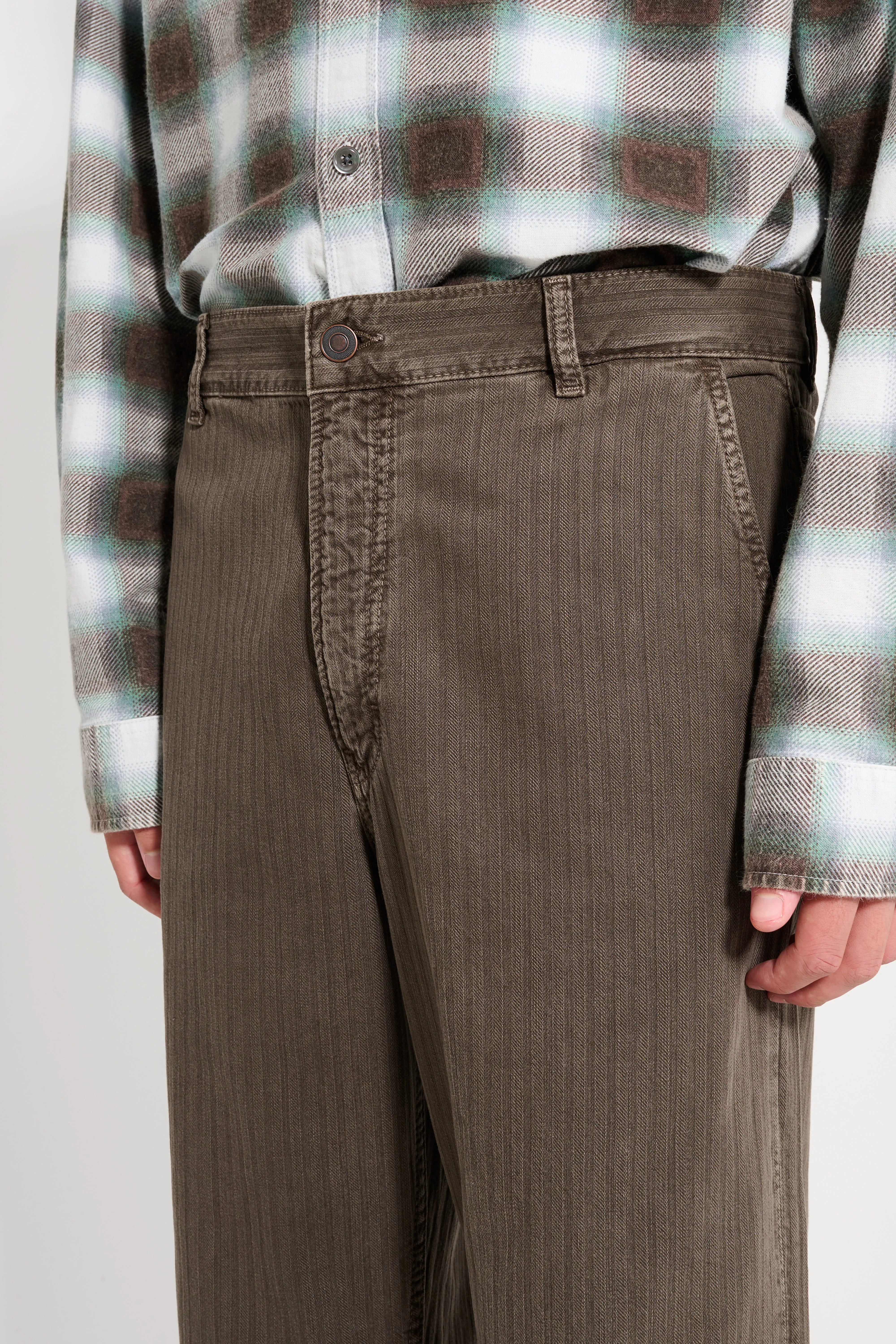 Jeanerica Genua Chevron Brown sold by Tres Bien product image thumbnail 3