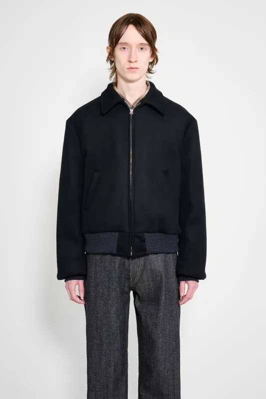 Taiga Takahashi Sports Jacket Black sold by Tres Bien