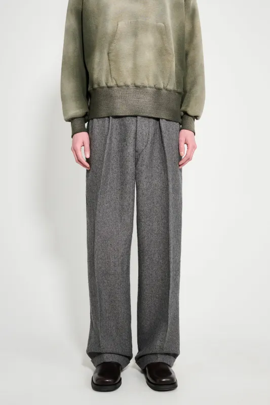 Taiga Takahashi Work Trousers Charcoal made by Taiga Takahashi Mens