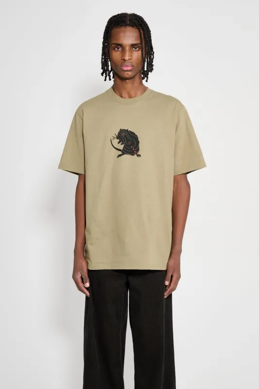 Stüssy Long Range Tee Army sold by Tres Bien