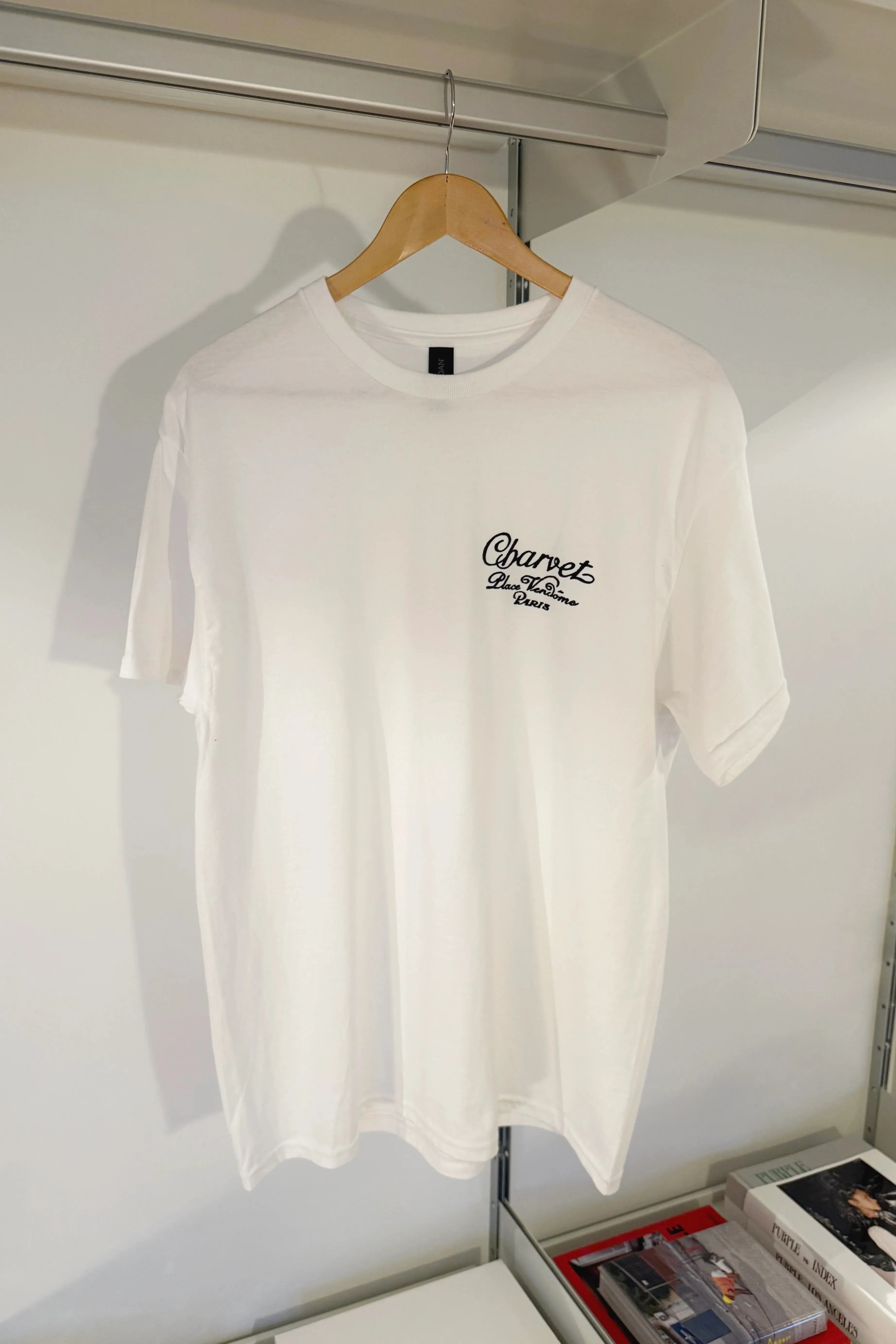 Fraser Croll Charvet T-shirt White sold by Tres Bien