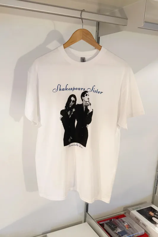 Fraser Croll Shakespears Sister 2 T-shirt White made by Tres Bien