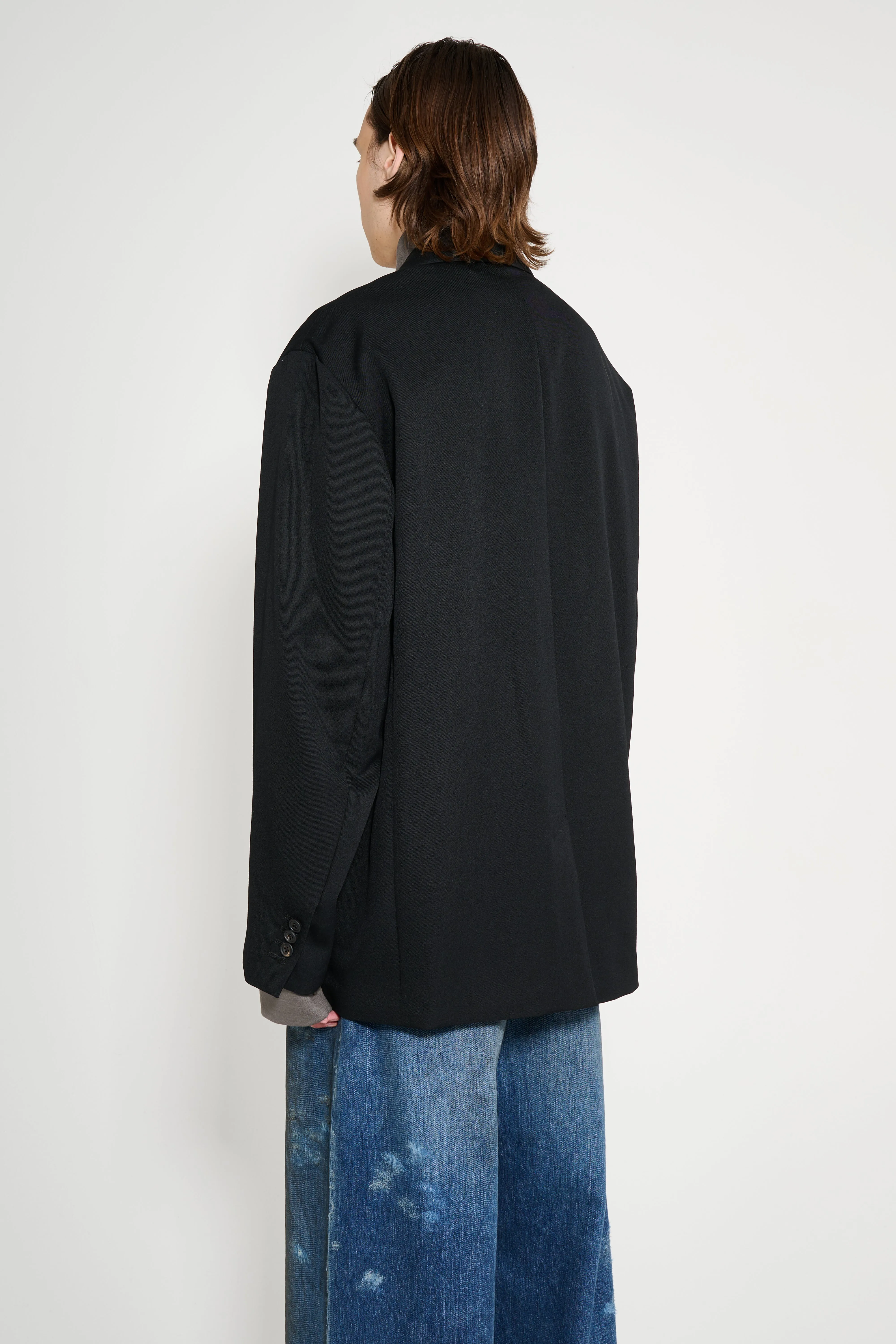 ssstein Oversized Single Breasted Jacket Black sold by Tres Bien product image thumbnail 3