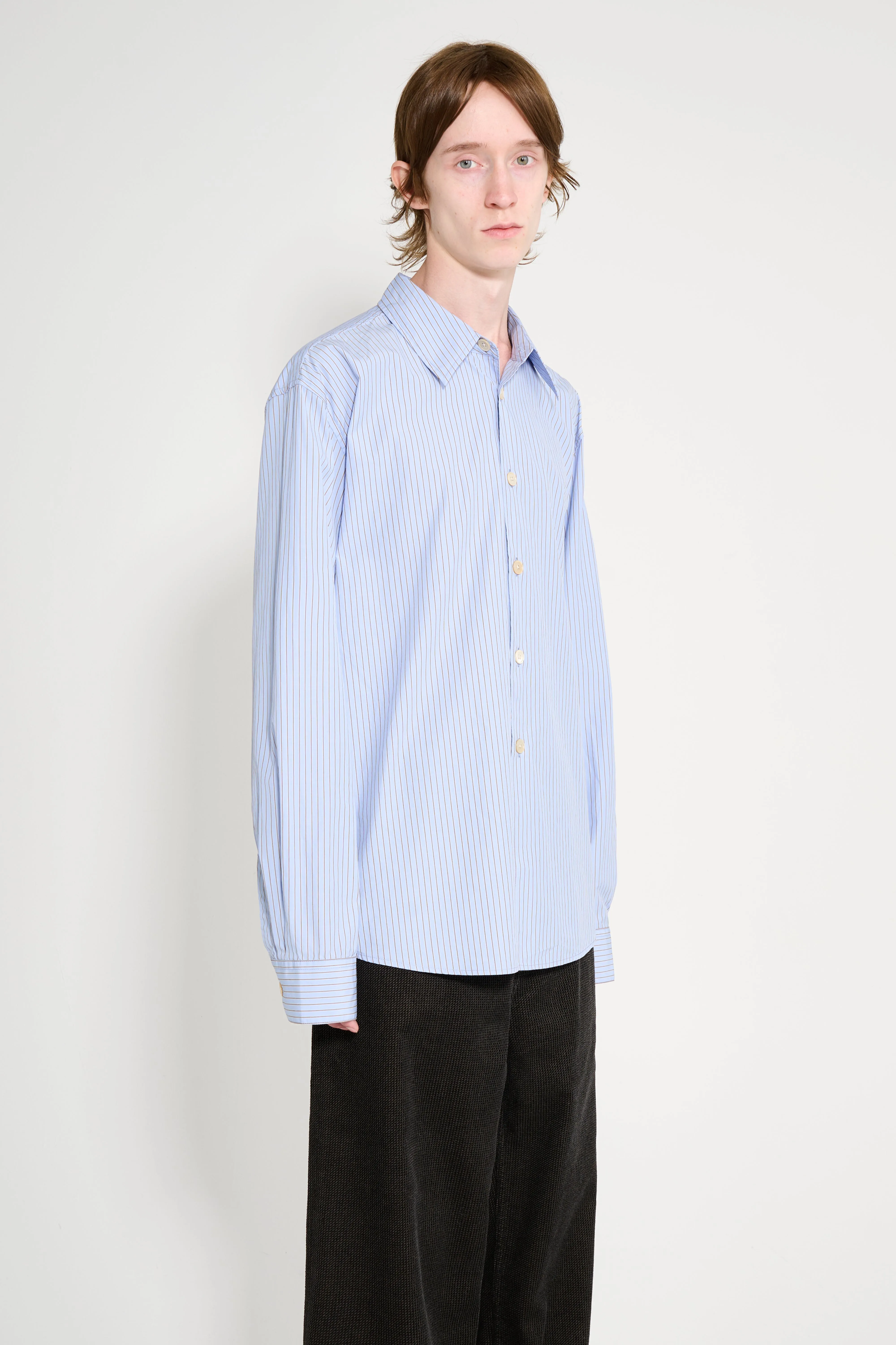 Our Legacy Beyond Shirt Typewriter Stripe Poplin sold by Tres Bien product image thumbnail 4