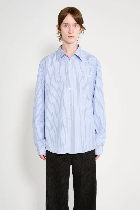 Our Legacy Beyond Shirt Typewriter Stripe Poplin sold by Tres Bien