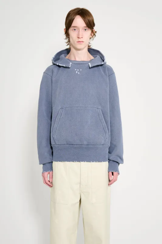 Our Legacy Relic Hoodie Blue 1000 Points Print sold by Tres Bien