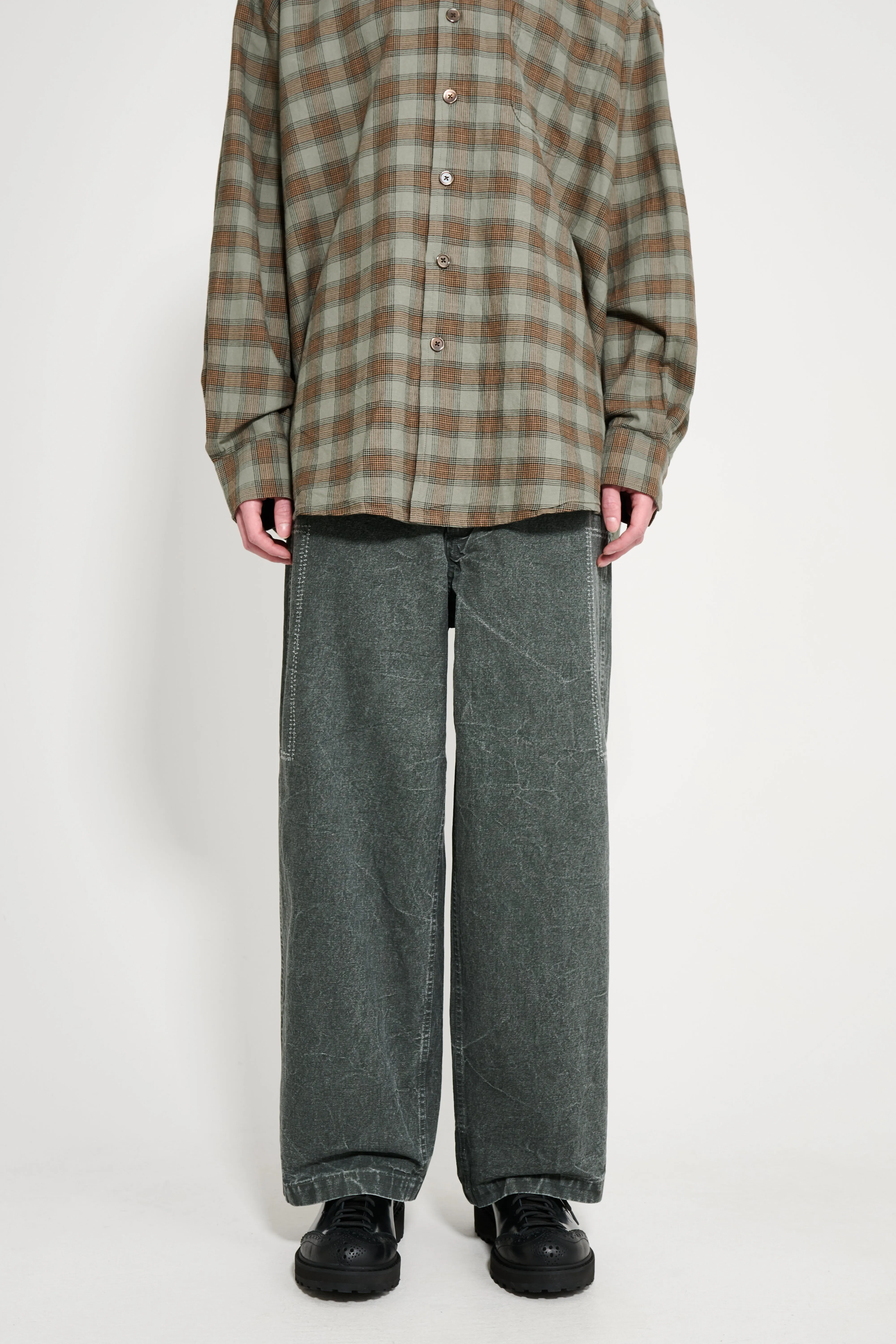 A.PRESSE M-51 Custom Pants Olive sold by Tres Bien