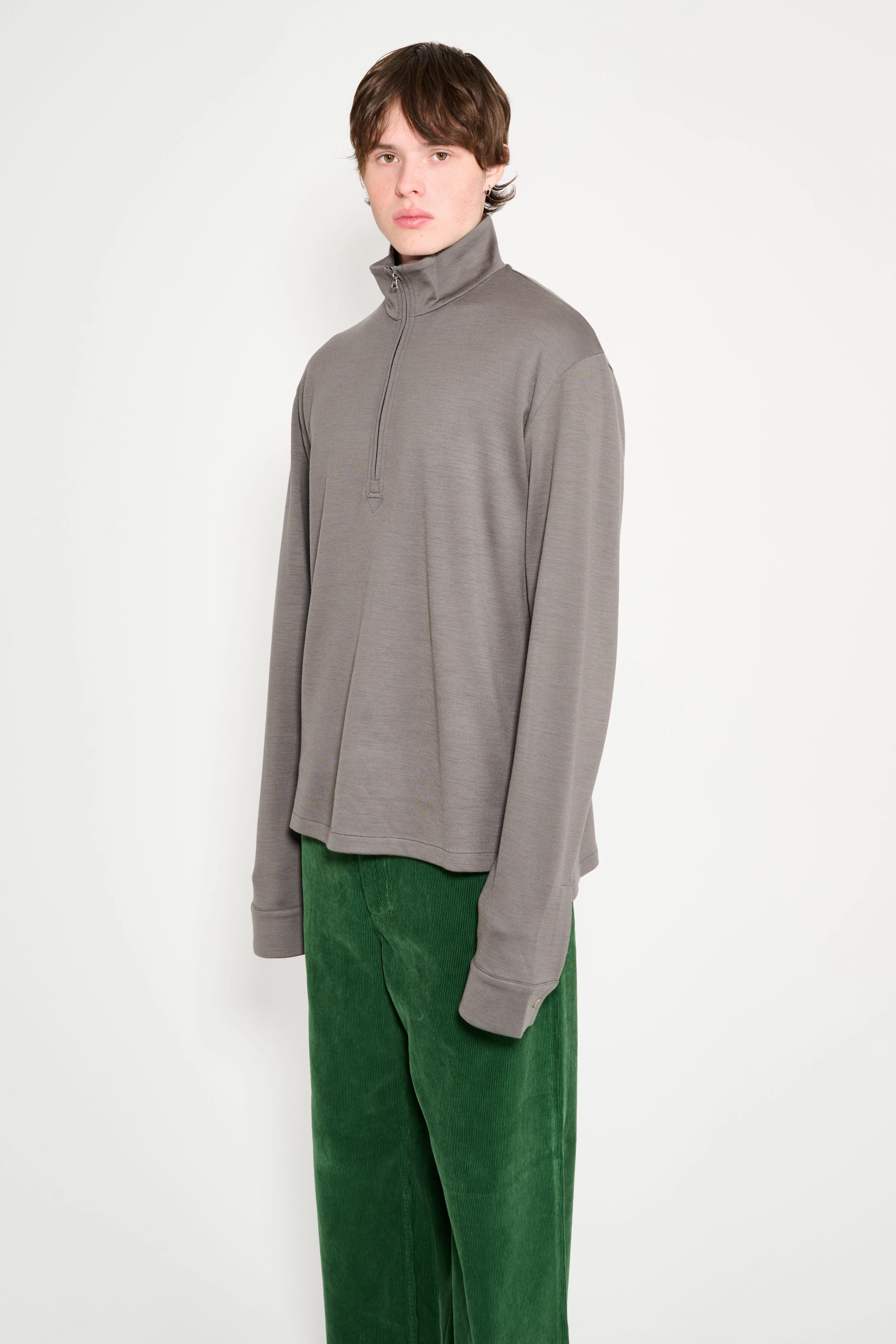 Rier Polar Jogging Shirt Camoscio sold by Tres Bien product image thumbnail 2