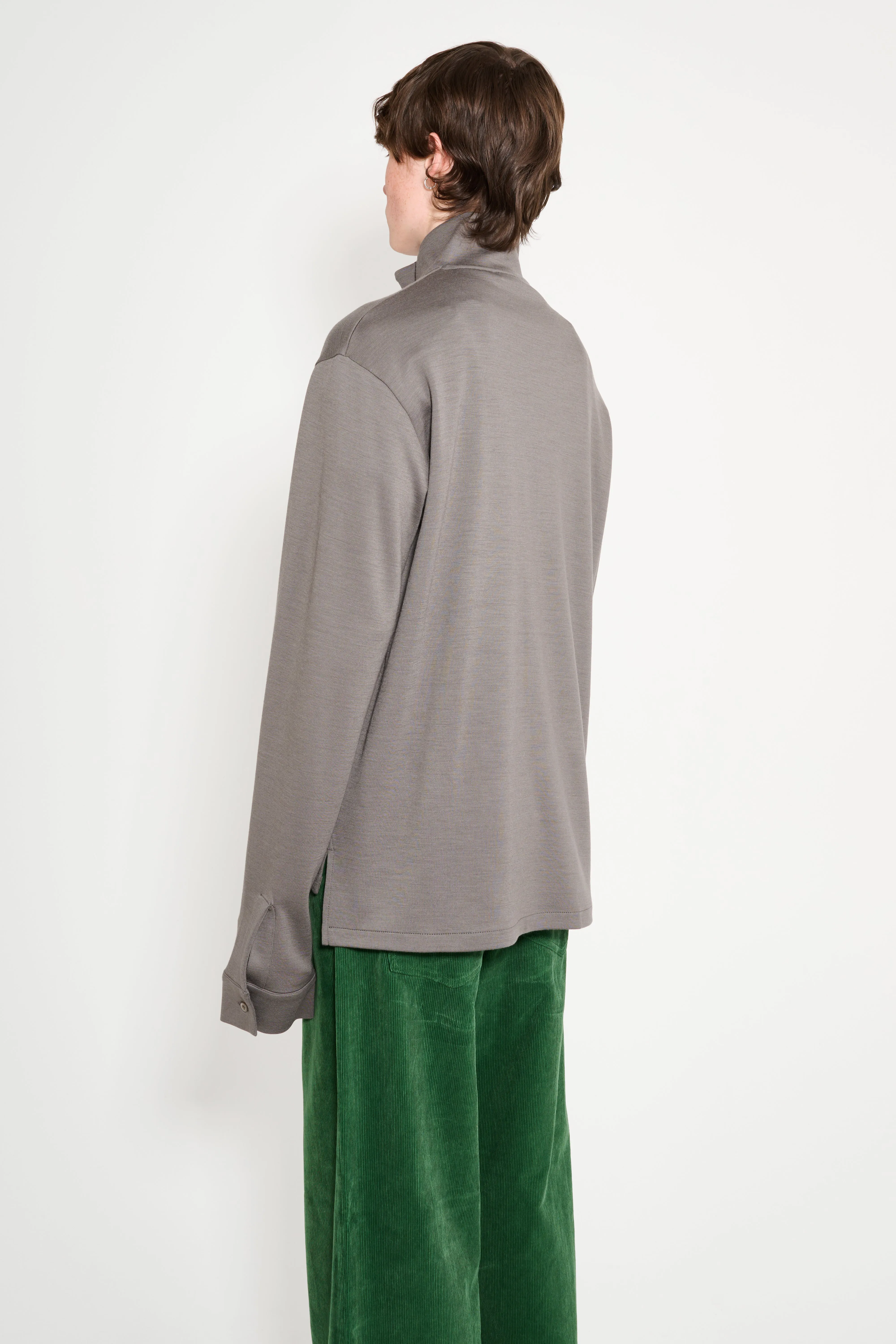 Rier Polar Jogging Shirt Camoscio sold by Tres Bien product image thumbnail 3