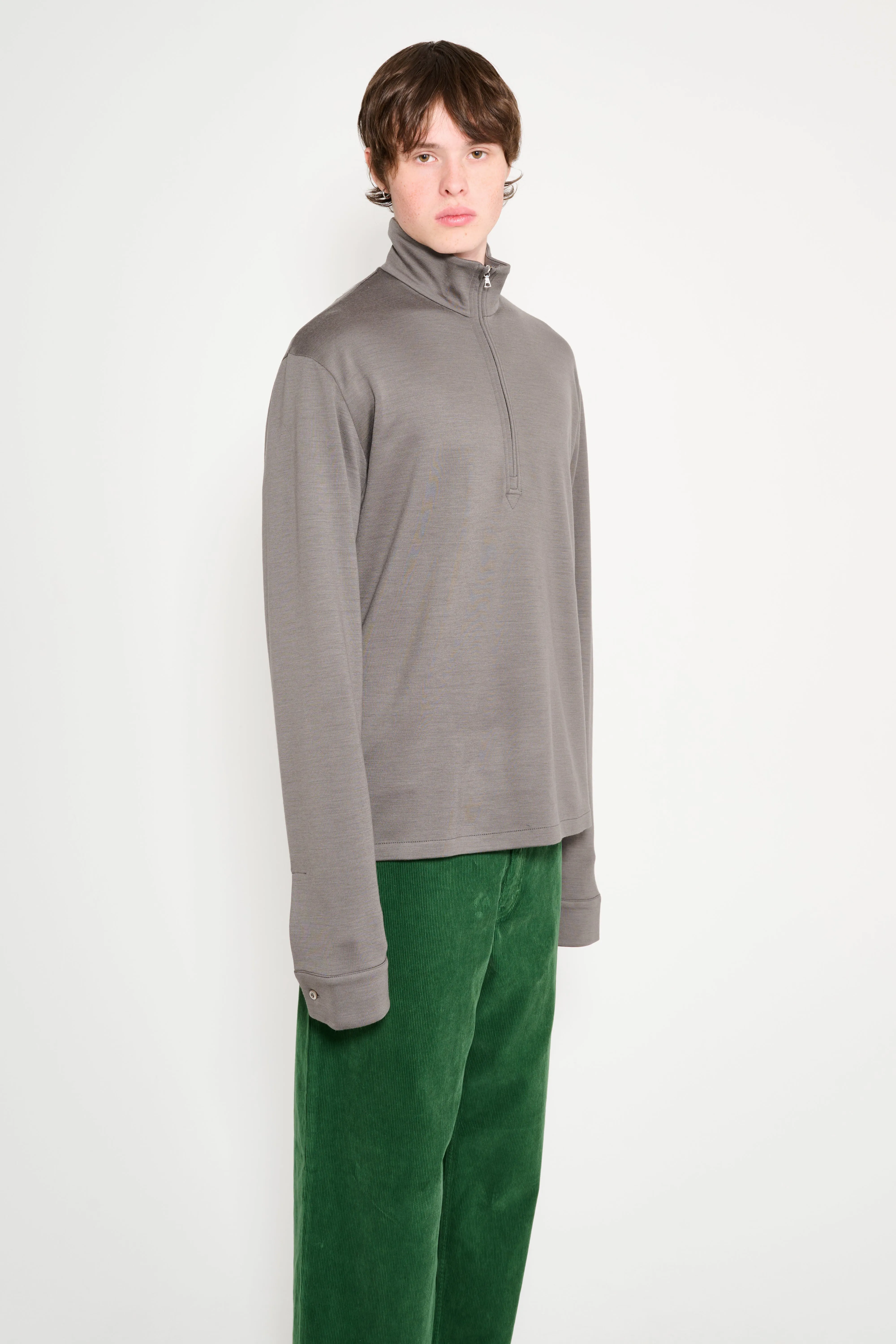 Rier Polar Jogging Shirt Camoscio sold by Tres Bien product image thumbnail 4