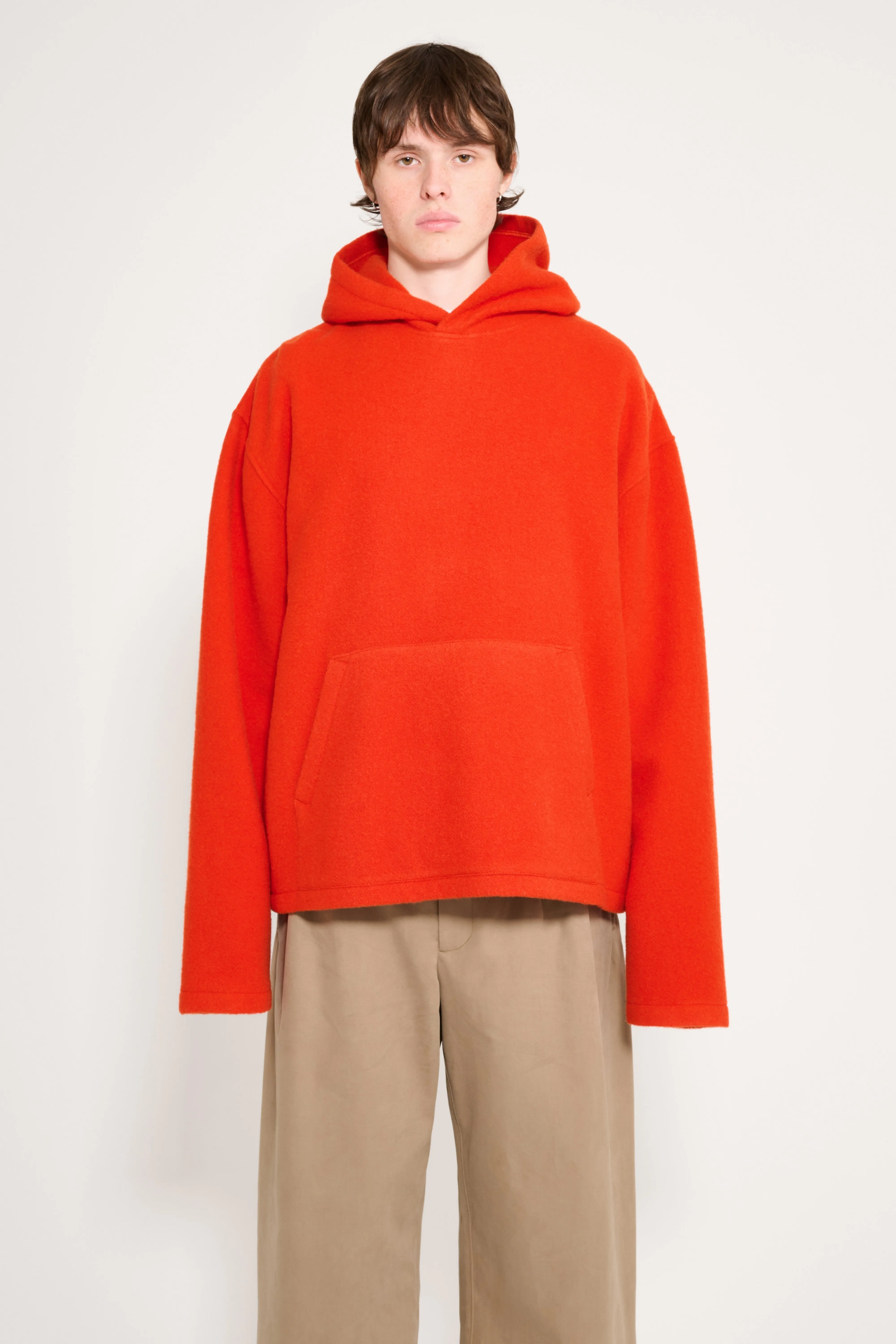 Rier Fleece Hoodie Orange sold by Tres Bien