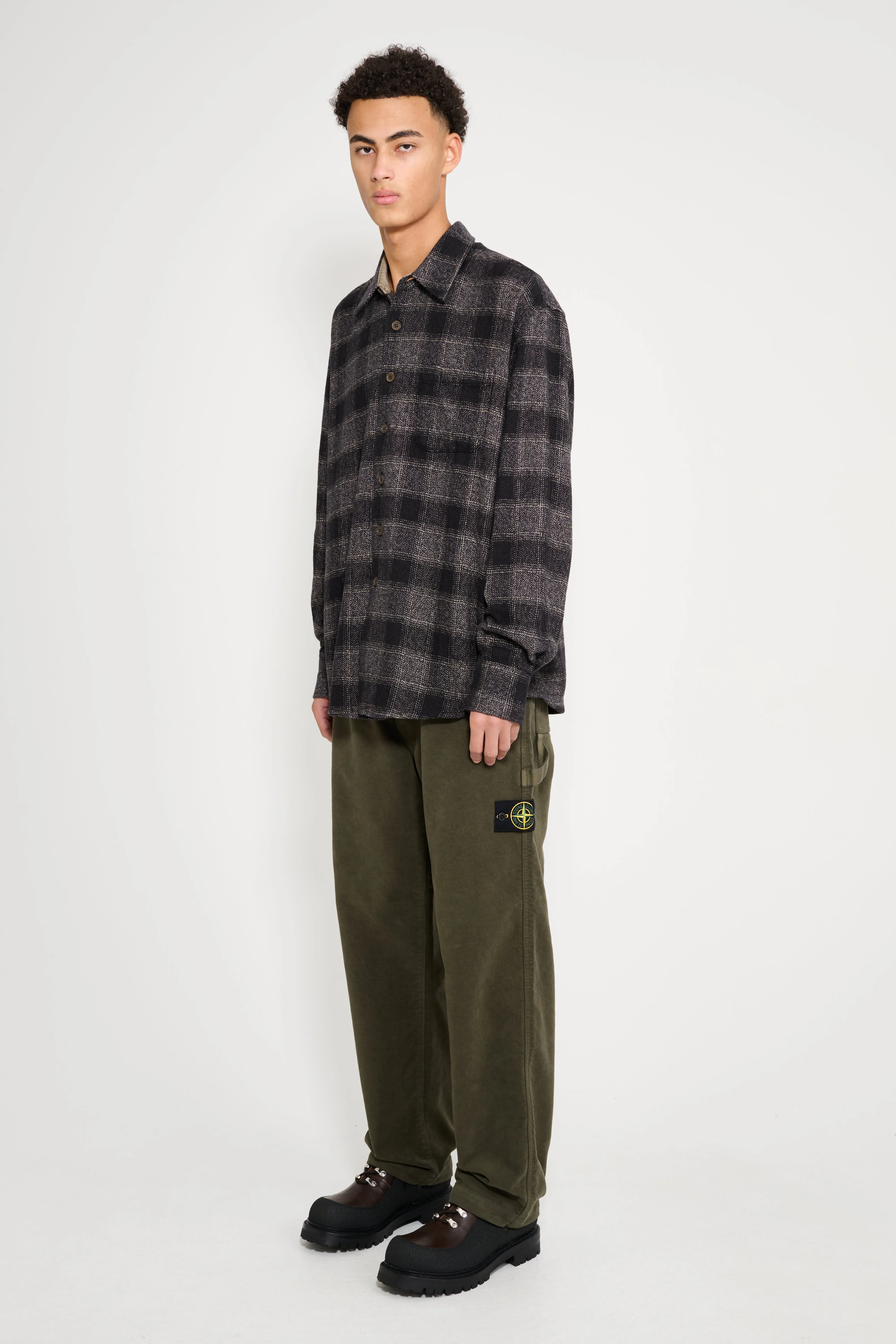 Stone Island Loose Trousers Military Green sold by Tres Bien product image thumbnail 2