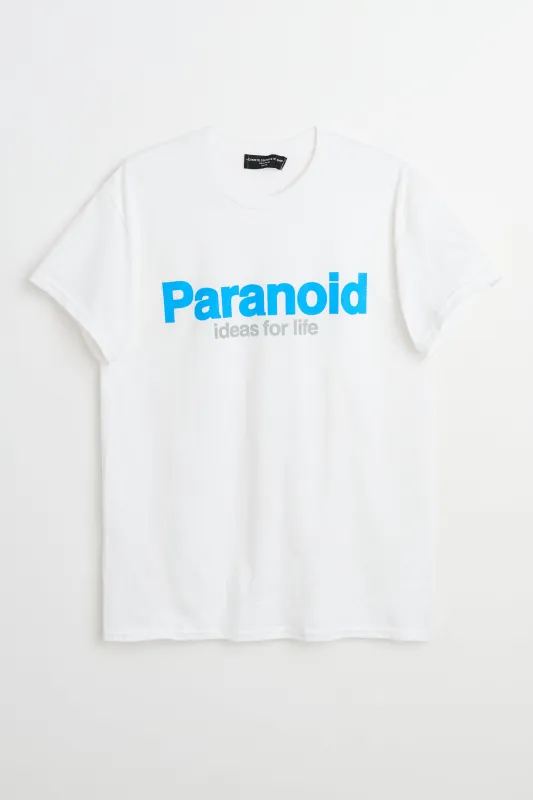 Connie Costas Ideas For Life Front Graphic T-shirt White sold by Tres Bien