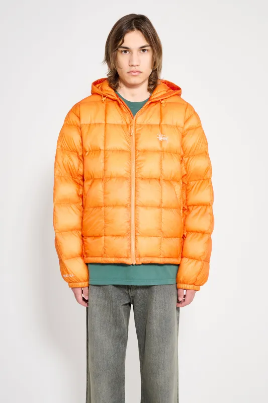 Stüssy Midweight Hooded Puffer Orange sold by Tres Bien