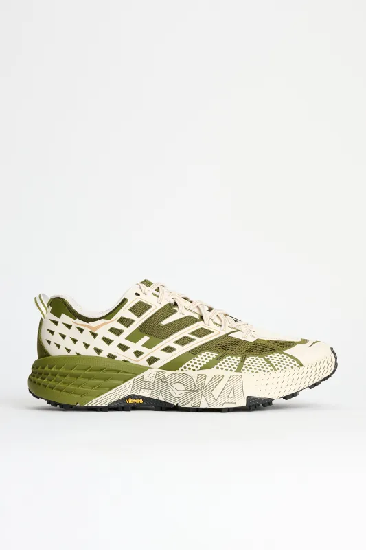 HOKA U Speedgoat 2 Green / White sold by Tres Bien