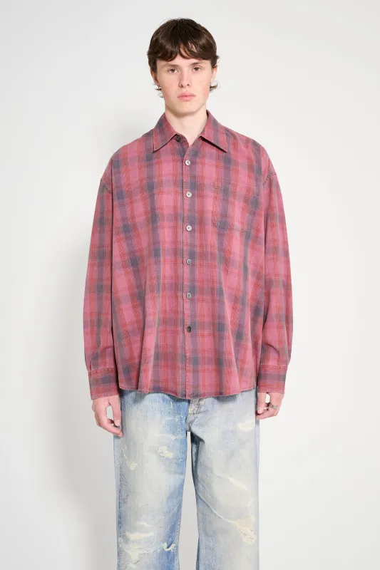 Our Legacy Borrowed Shirt Idaho Flannel Check sold by Tres Bien