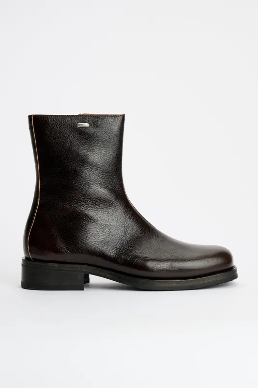 Our Legacy Camion Boot Deep Americano Leather sold by Tres Bien