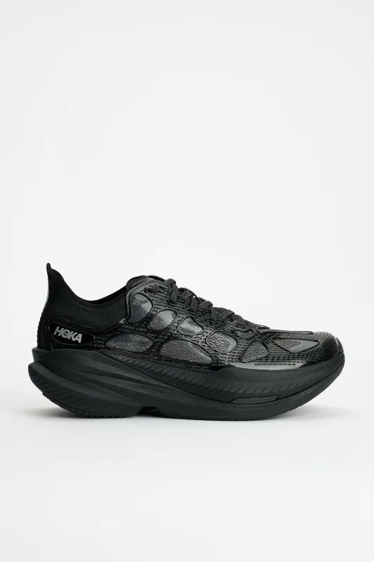 HOKA U Mach x Caged Black / Midnight Blue sold by Tres Bien