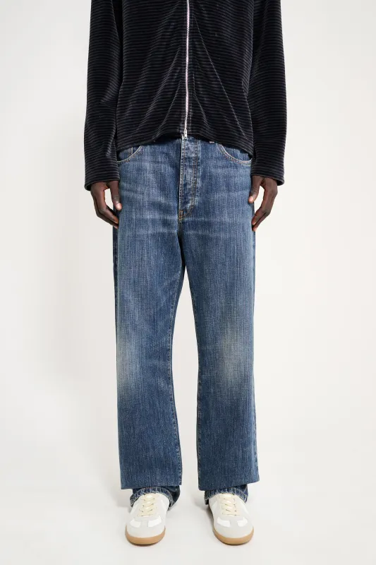 Jeanerica Vega Dark Blue Righe sold by Tres Bien