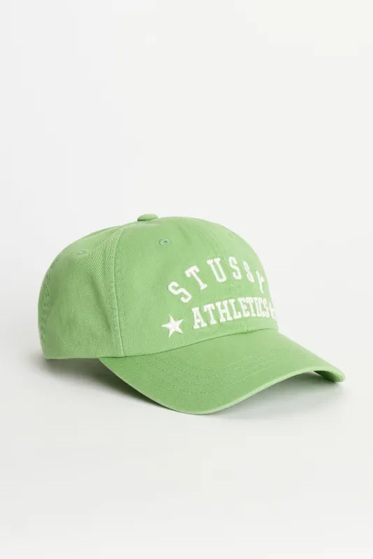 Stüssy LP Athletics Strapback Cap Apple sold by Tres Bien