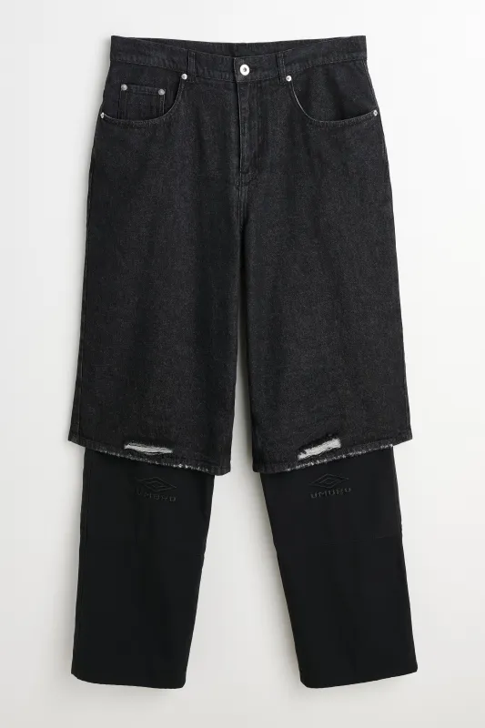 Umbro Hybrid Cargo Washed Black made by Umbro