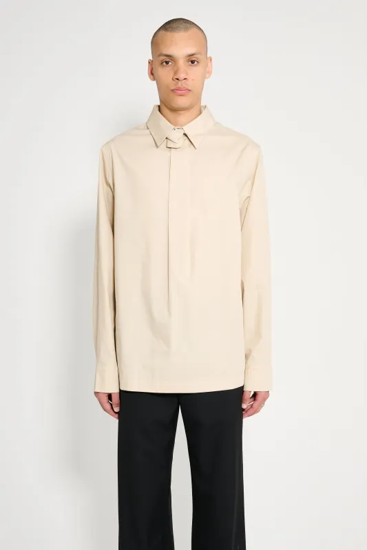 Olly Shinder Vanishing Tie Shirt Beige sold by Tres Bien