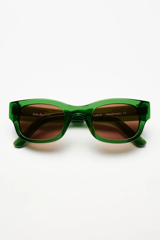 Sun Buddies Lubna Bottle Green sold by Tres Bien