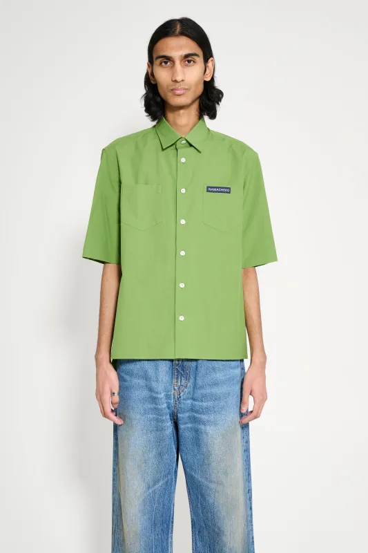 Namacheko Short Sleeve Guardia Shirt Grass Green made by Namacheko