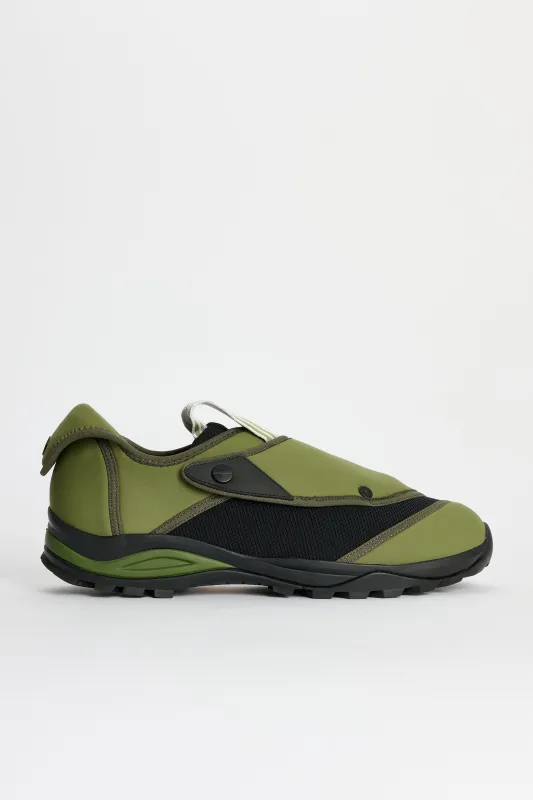 Kiko Kostadinov Riadis Shoes Green Tortoise sold by Tres Bien