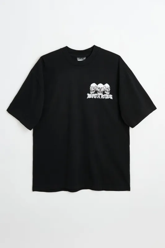 Death Rites Axe Grinder T-shirt Black made by Tres Bien