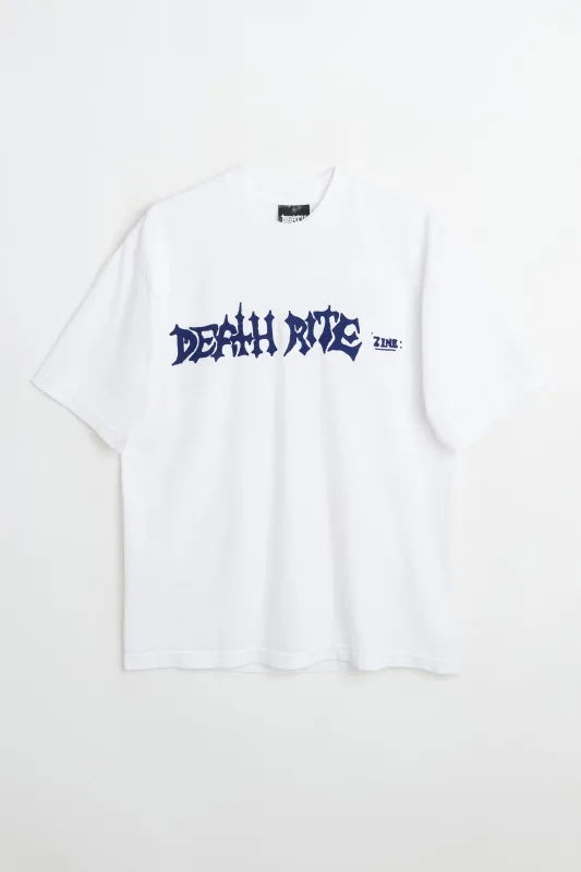 Death Rites Classified 89 T-shirt White sold by Tres Bien