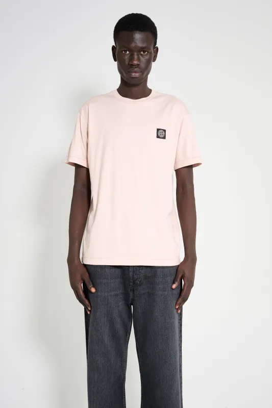 Stone Island T-shirt Antique Rose sold by Tres Bien